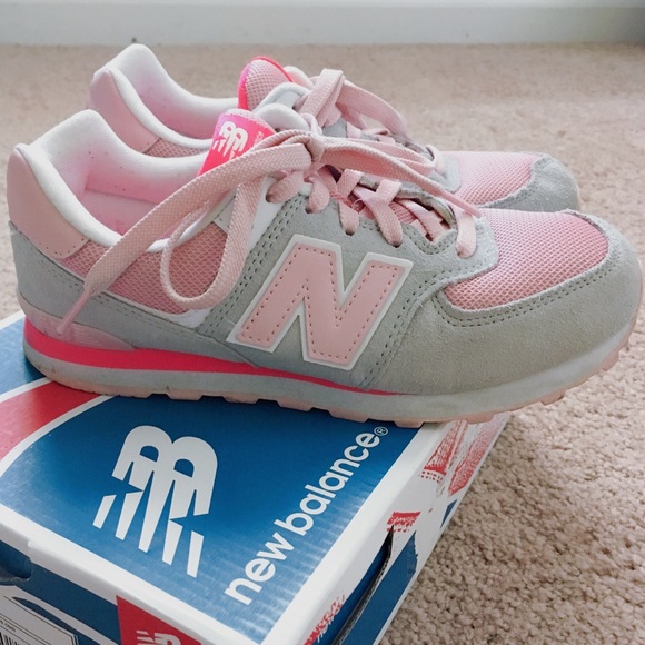 New Balance Other - New Balance Rare Pink Grey 574 Sneaker